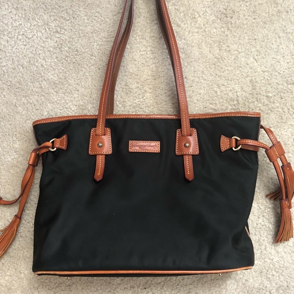 Dooney & Bourke Handbags - Dooney and Bourke black canvas tote